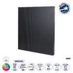 GLOBOSTAR® CRYSTALPIX 41041 Module για Οθόνες Video Wall 25x25cm 128x128px P1.95 GOB LED 40W 3840Hz 16384 Dots ≥800cd/㎡ Nits DC 5V Εσωτερικού Χώρου IP31 Full Color S1/32 14Bits - Kinglight SMD1515 - Δεξί - Μ25 x Π1.2 x Υ25cm - 2 Χρόνια Εγγύηση