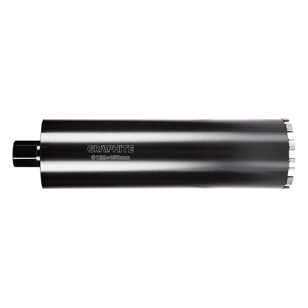 GRAPHITE Διαμαντοκορώνα 1 1/4" 122x450mm 57H864