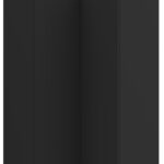 Κρεμαστό ντουλάπι γωνιακό Arianna 60x60 GN 108 2F-Μαύρο