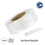 GLOBOSTAR® SHRINKTUBE 79970 Θερμοσυστελλόμενο Μακαρόνι Στεγανοποίησης για Neon Flex LED Αδιάβροχο IP65 - Διάφανο - Μ250 x Π4 x Υ4cm/Π2 x Υ2cm - Ρολό 25 Μέτρων