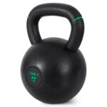 Kettlebell Original Rubber 24 kg - Μαύρο / Πράσινο