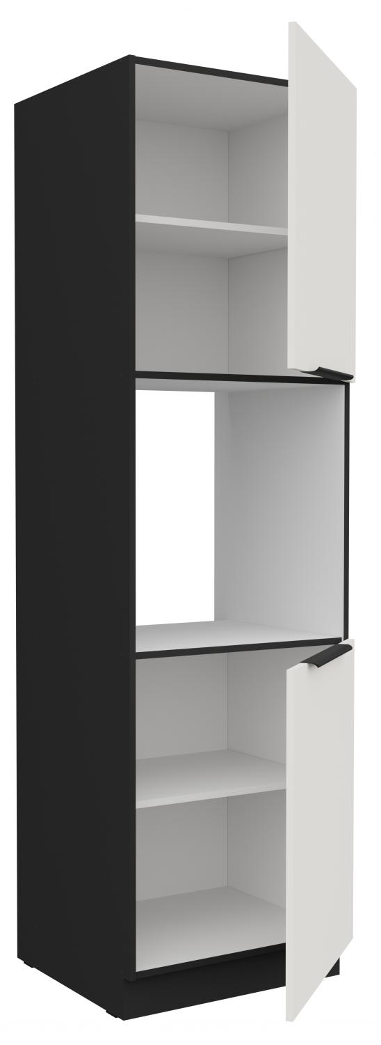 Επιδαπέδιο ντουλάπι Arianna 60 DP 210 2F-Λευκό - Image 2