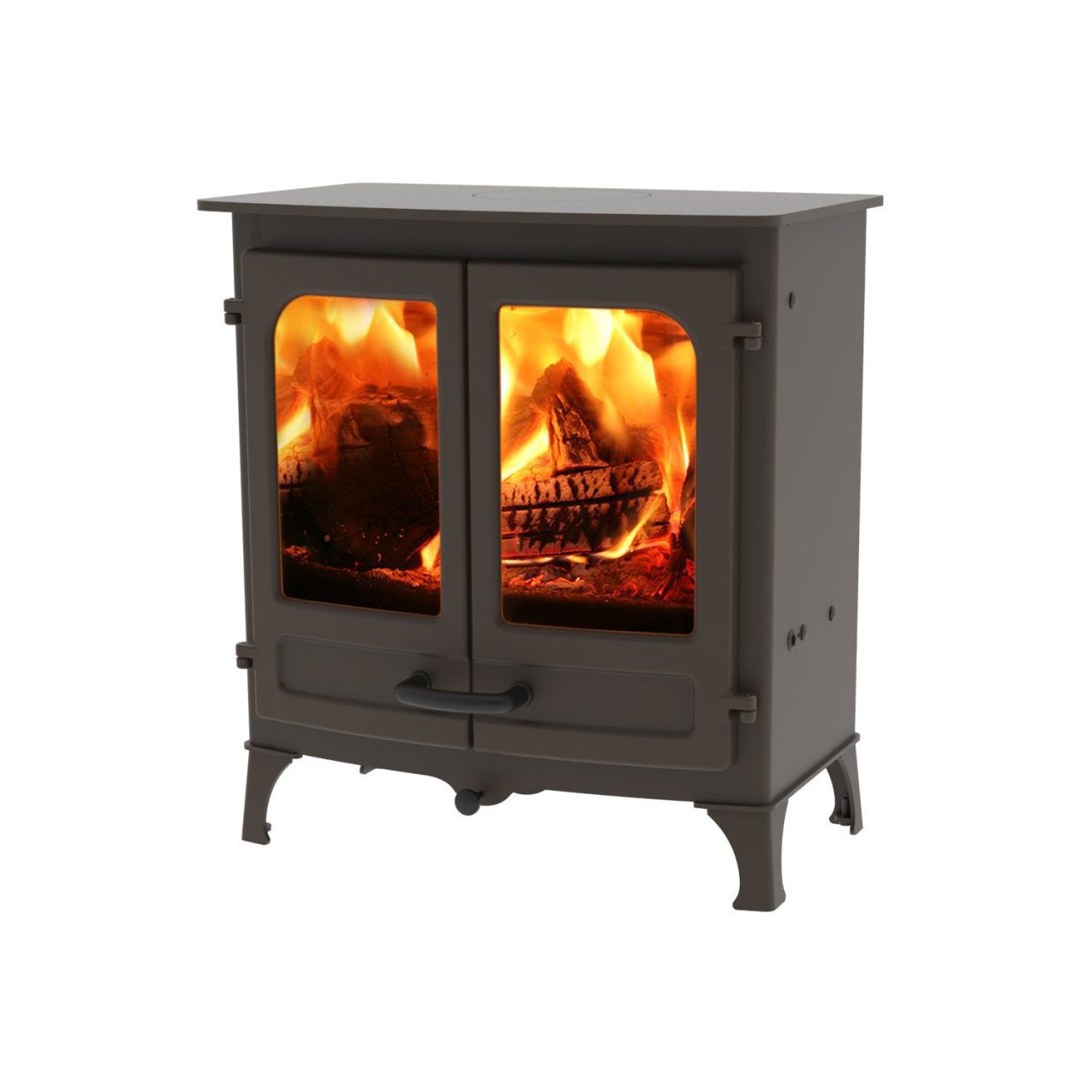 Charnwood All New Island II Σόμπα Ξύλου - Brown