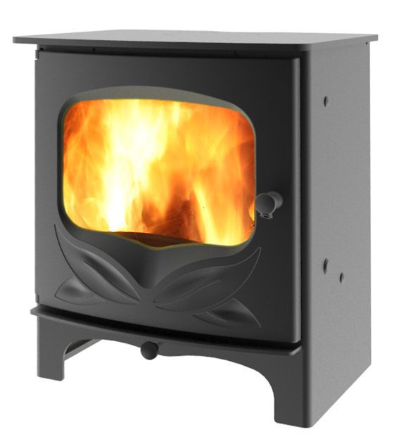 Charnwood The Bembridge Σόμπα Ξύλου - Black