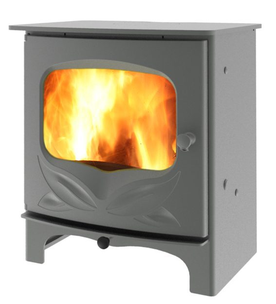 Charnwood The Bembridge Σόμπα Ξύλου - Gunmetal