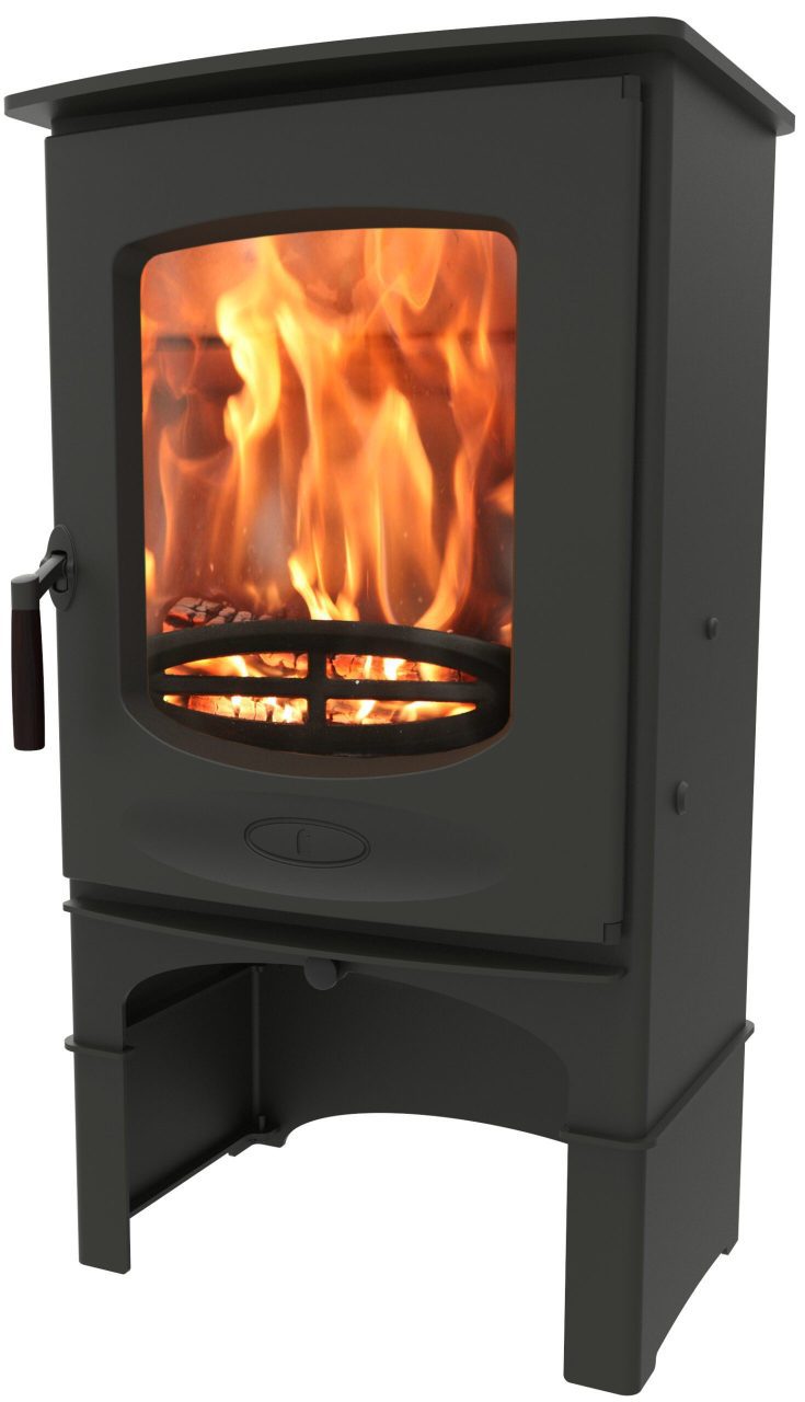 Charnwood C-Eight Σόμπα Ξύλου - Black