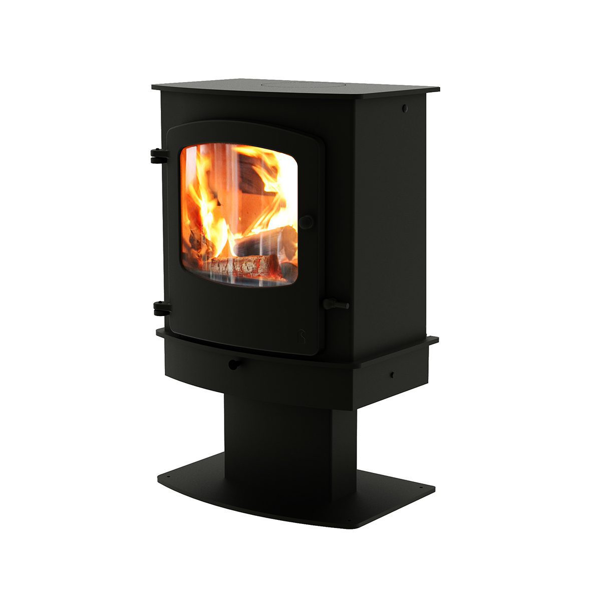 Charnwood Cove 2 Σόμπα Ξύλου - Black