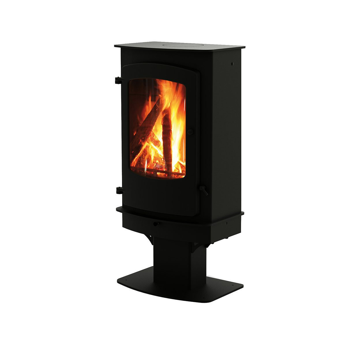 Charnwood Cove 3 Σόμπα Ξύλου - Black
