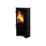 Charnwood Cove 3 Σόμπα Ξύλου - Black
