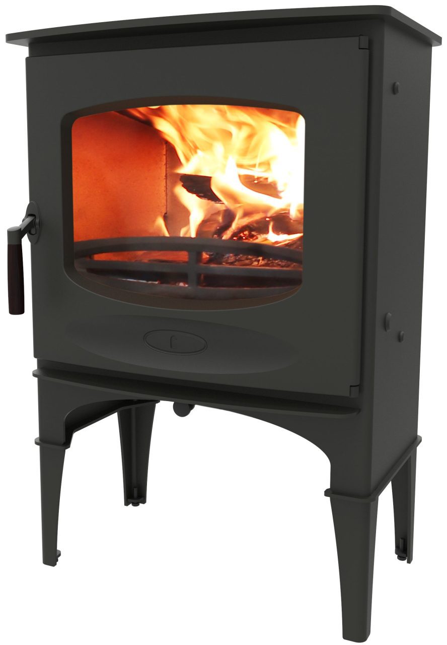 Charnwood C-Seven Σόμπα Ξύλου - Black