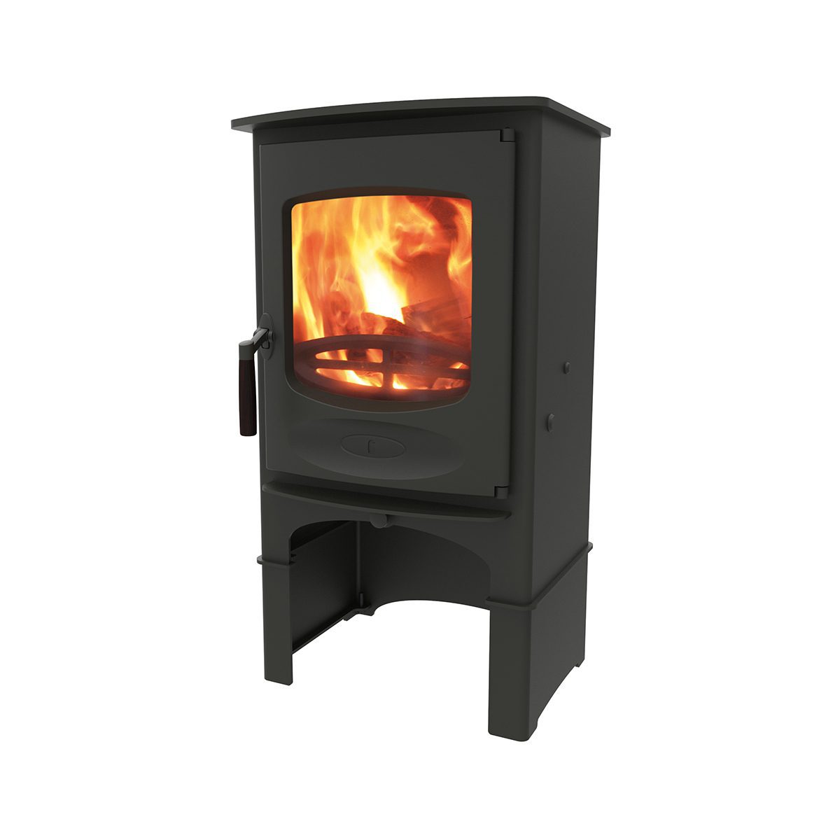 Charnwood C-Six Σόμπα Ξύλου - Black