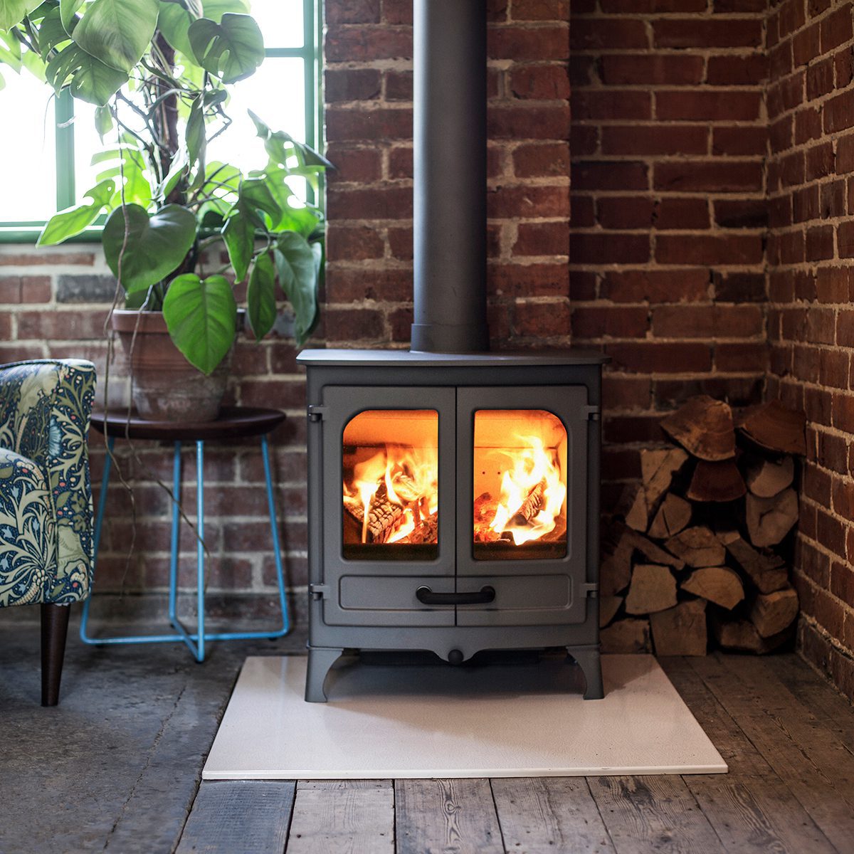 Charnwood All New Island I Σόμπα Ξύλου - Blue
