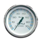 Στροφόμετρο Faria 7000rpm Chess White 34817