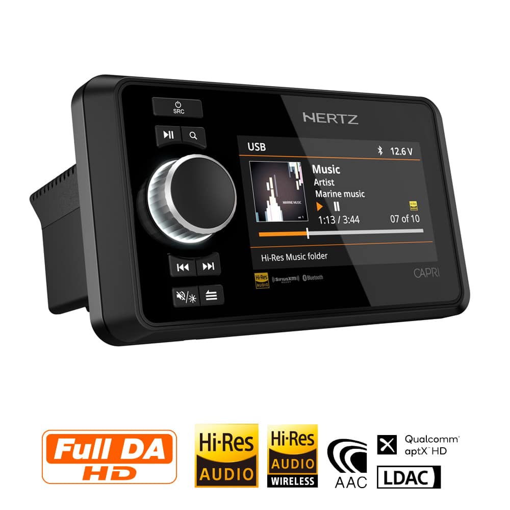 Ηχοσύστημα σκάφους HERTZ Capri H100