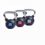 Viking C-628 Rubber Kettlebell Λαβή Χρωμίου - 20.00 kgr
