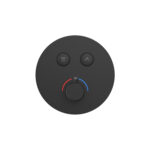 Θερμοστατικός μίκτης ντους διπλός ARTEMIS Nero SC173 2231 KARAG