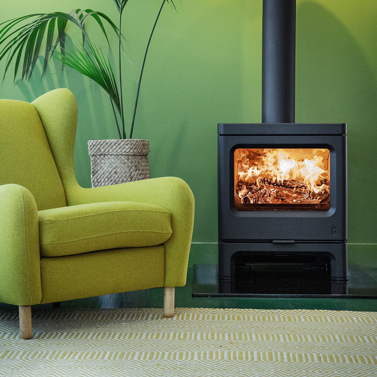 Charnwood Skye 7 Σόμπα Ξύλου - Gunmetal