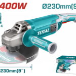 TOTAL ΕΠΑΓΓ. ΓΩΝΙΑΚΟΣ ΛΕΙΑΝΤΗΡΑΣ 2.400W - 230mm (TG1252306E)