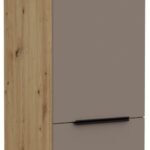Επιδαπέδιο ντουλάπι Arianna 60 DK 210 2F-Γκρέζ
