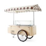 Βιτρίνα παγωτού τροχηλάτη 6 γεύσεων CARRETINO CLASSIC