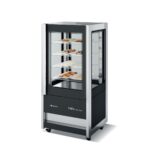 Βιτρίνα συντήρηση πανοραμική CRISTAL TOWER 75LH RV TN BLACK