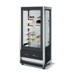Βιτρίνα κατάψυξη πανοραμική CRISTAL TOWER 93 RS TB BLACK