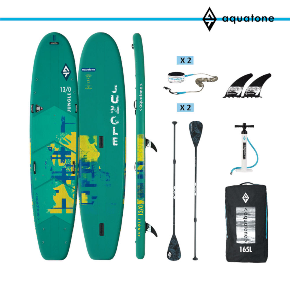 SUP Jungle 13'0" 2+1 Aquatone