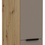 Επιδαπέδιο ντουλάπι Arianna 40 DK 210 2F-Γκρέζ