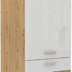 Επιδαπέδιο ντουλάπι Artista 60 DK-210 2F-Leuko