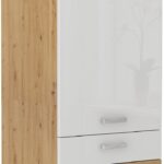 Επιδαπέδιο ντουλάπι Artista 60 DK-210 3S 1F-Leuko