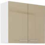 Κρεμαστό ντουλάπι Lyona 80 G 72 2F-Cappuccino