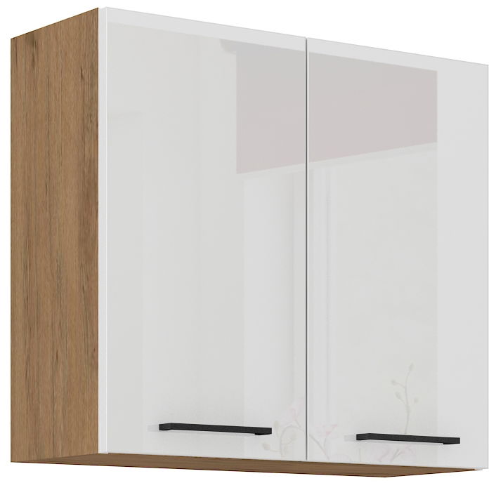 Κρεμαστό ντουλάπι Virgo 80 G 72 2F-Leuko