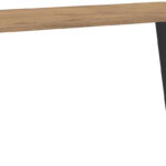 Τραπέζι Kingsale II-Fusiko Skouro-185 x 67