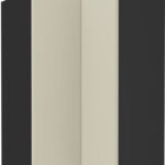 Κρεμαστό ντουλάπι γωνιακό Monaco 60x60 GN-90 2F-Gkrez