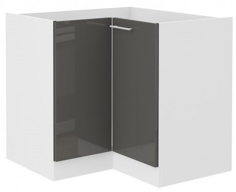 Επιδαπέδιο ντουλάπι γωνιακό Lyona 90x90 DN 1F BB-Gkri