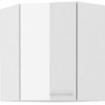 Κρεμαστό ντουλάπι γωνιακό Lyona 60x60 GN 72 1F-Leuko