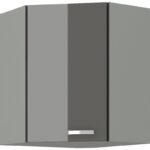 Επίτοιχο γωνιακό ντουλάπι Ingrid 60x60