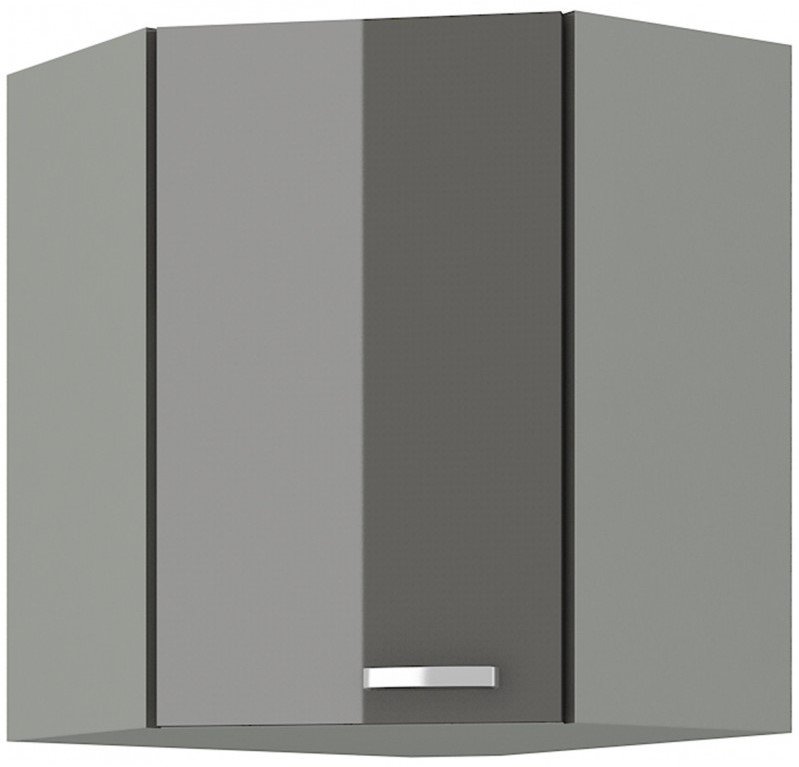 Επίτοιχο γωνιακό ντουλάπι Ingrid 60x60-Gkri