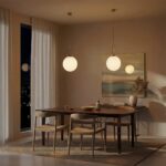 kelvo® BELLISSIMO KLV-101-0377 Κρεμαστό Φωτιστικό Οροφής για Λάμπα με Ντουί E27 AC 220-240V IP20 - Χρυσό Βούρτσας Πλατίνα & Λευκό - Μ30 x Π30 x Υ52cm