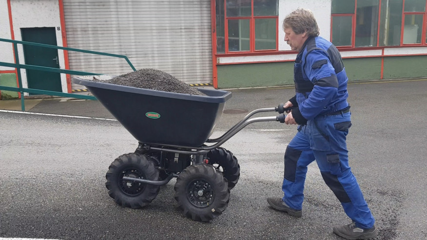Καρότσι μπαταρίας BRAVO PLUS SMALL DUMPER 200lit - Image 2