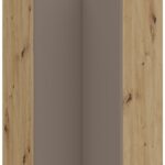 Κρεμαστό ντουλάπι γωνιακό Arianna 60x60 GN 108 2F-Γκρέζ