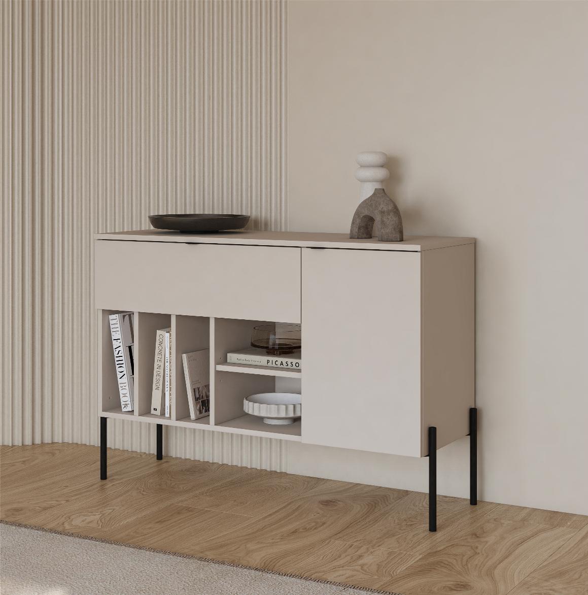 Μπουφές Erona Mini-Γκρεζ - Image 2