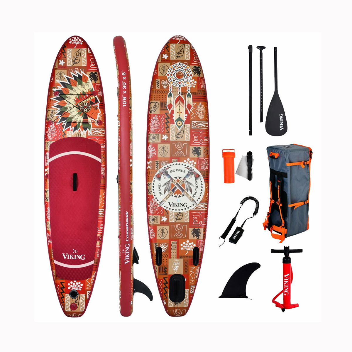 SUP VIKING TOMAHAWK 10' 6 " All-Round SL