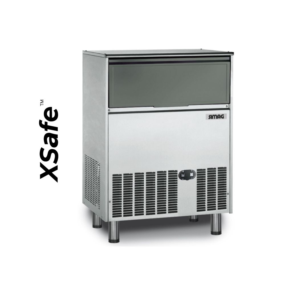 Παγομηχανή με σύστημα ψεκασμού & παγάκι Gourmet 88,5Kg SCE 105 Xsafe