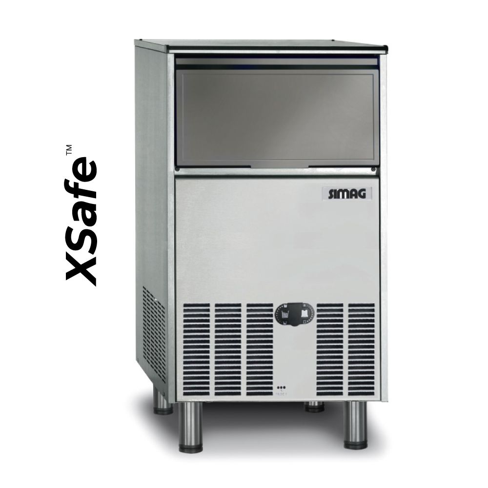 Παγομηχανή με σύστημα ψεκασμού & παγάκι Gourmet 58Kg SCE 65 Xsafe