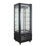 Βιτρίνα συντήρησης πανοραμική BLACK VICTORIA 65 NFP BLACK