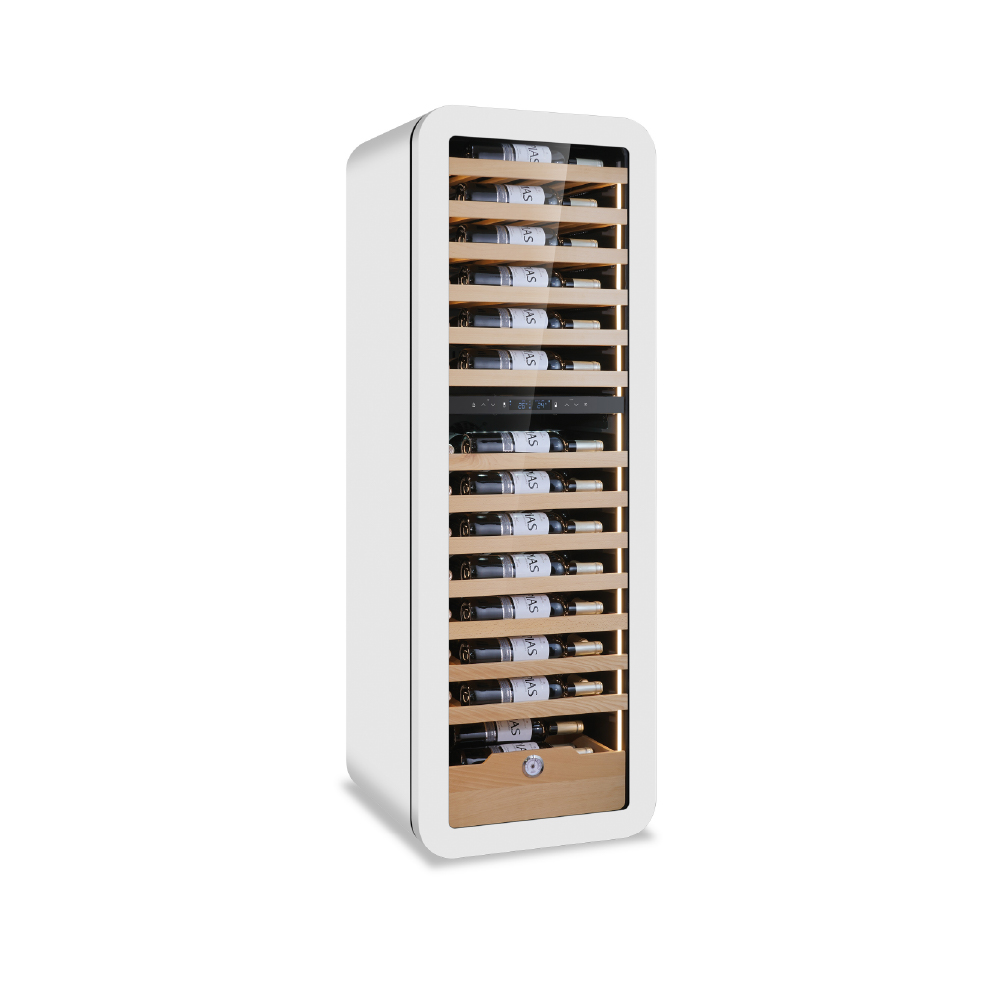 Βιτρίνα κρασιών 2 θερμοκρασιών VINARIUS 62 WHITE