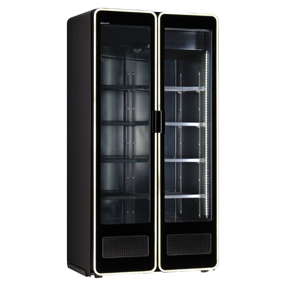 Βιτρίνα συντήρησης διπλή ILLUMIA 1270 BLK