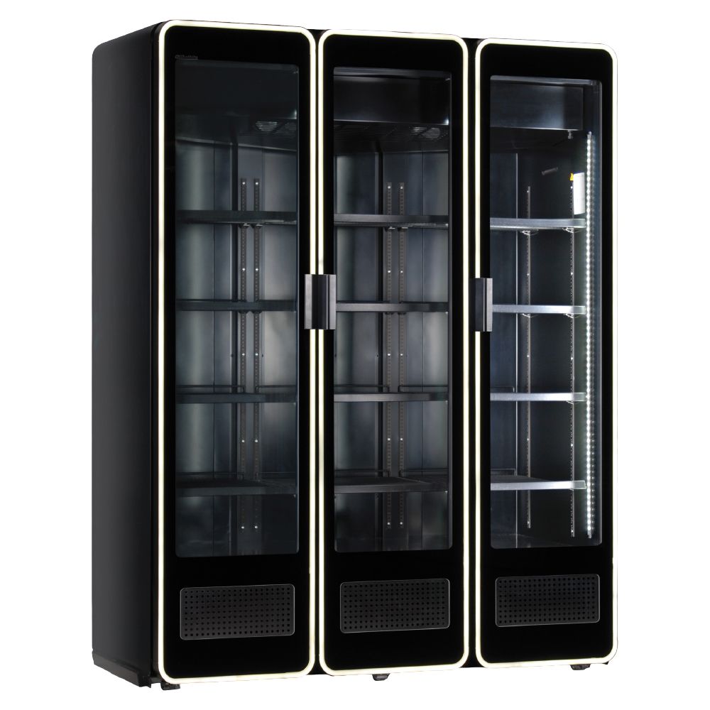 Βιτρίνα συντήρησης τριπλή ILLUMIA 1620 BLK