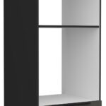 Επιδαπέδιο ντουλάπι Arianna 60 DPM 210 2F-Γκρι
